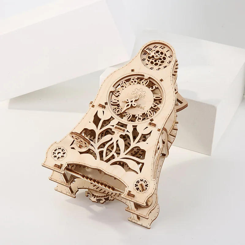 Деревянная модель механической передачи волшебный маятник таймер DIY вставка