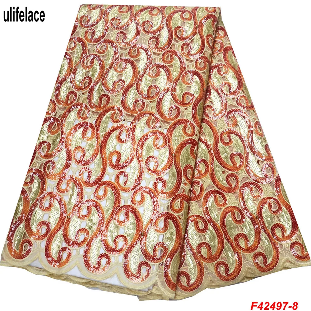 Двойная органза кружево в Швейцарии с блестками вышивка высокое качество ручная