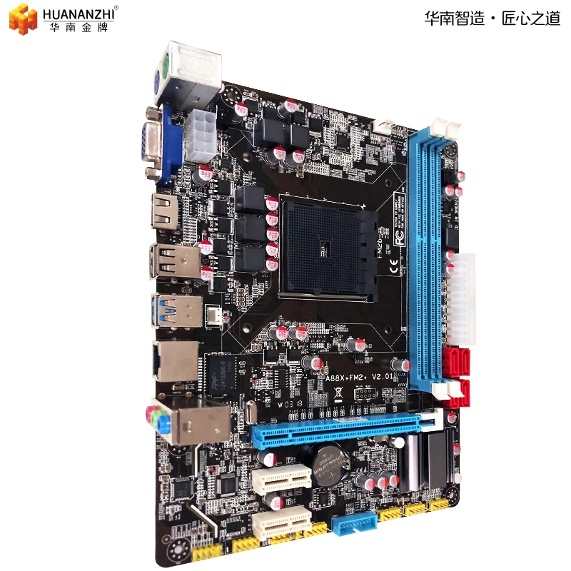 Huanan Zhi A88 материнская плата для AMD FM2 + DDR3 16 Гб SATA2.0 USB3.0 PCI-E M-ATX 215*170 мм |