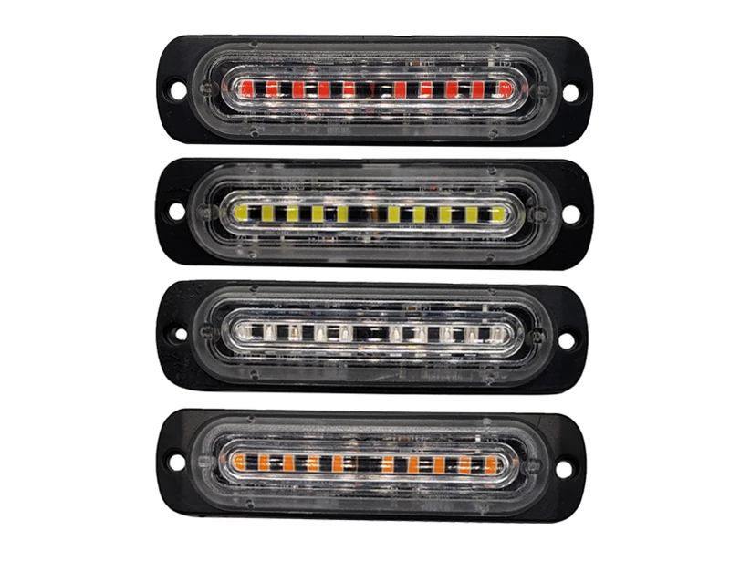 4 шт. 10 светодиодный аварийный стробоскопический Предупреждение ющий светильник