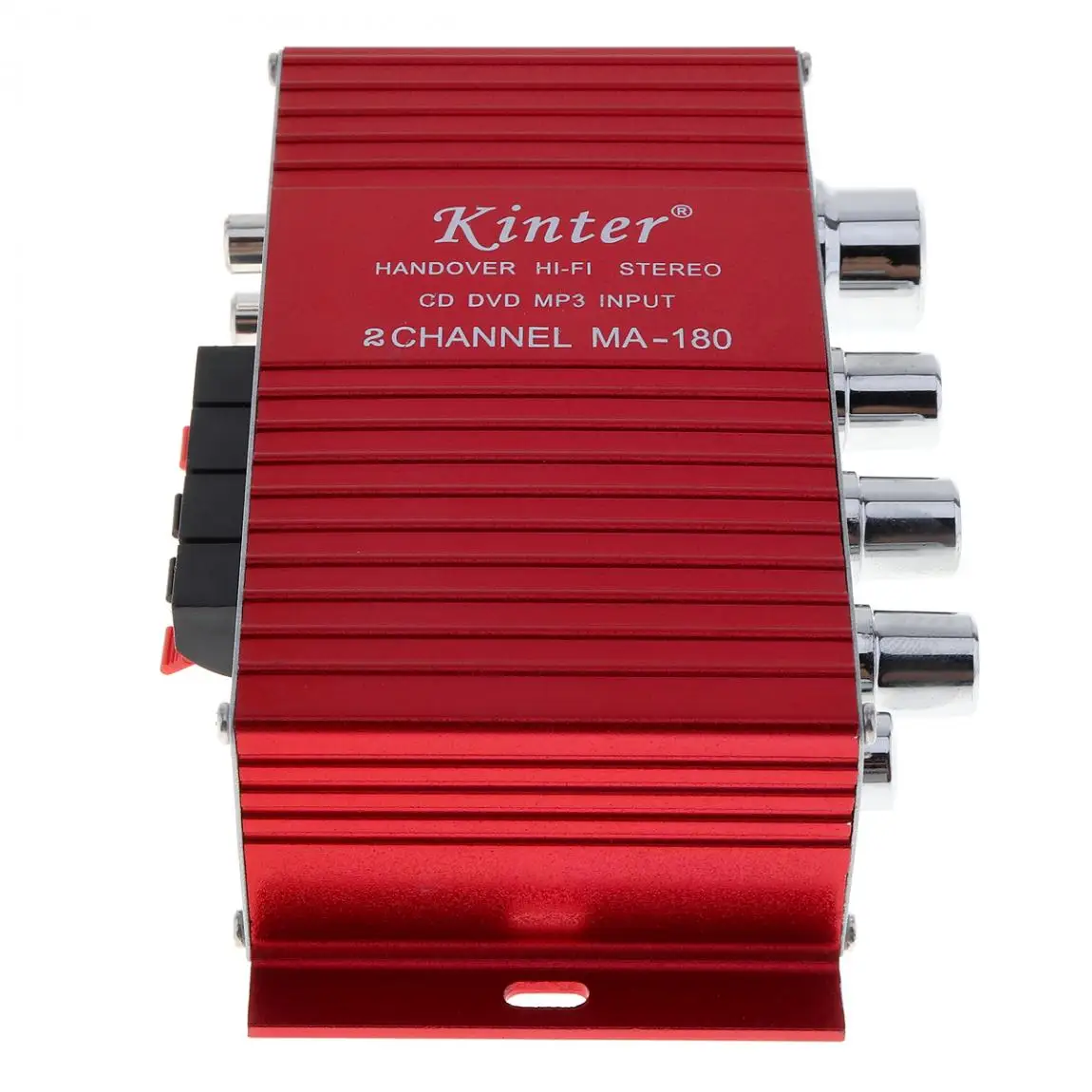 Kinter MA-180 мини USB автомобильный аудио усилитель 2CH стереофонический усилитель HiFi для лодки усилитель: Красный 12 в авто усилитель мощности
