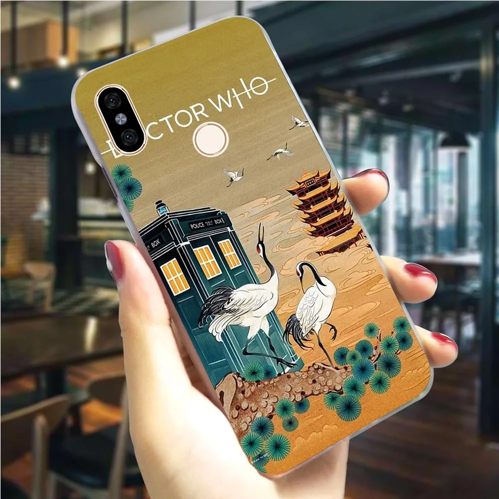 Чехол для телефона Pocophone F1 Tardis Box Doctor Who TV чехол Mi A1 A2 Lite 5X 6X 6 8 9 9se Mix 2S 9T Pro CC9E CC9 A3
