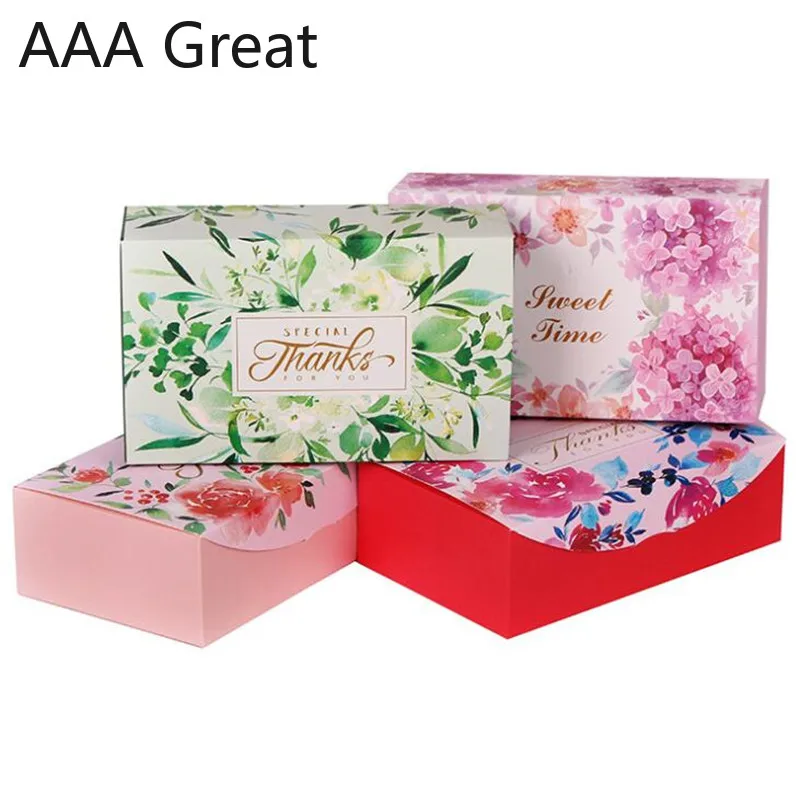 50 шт./лот коробки для конфет подарочная упаковка из шоколадной бумаги товары