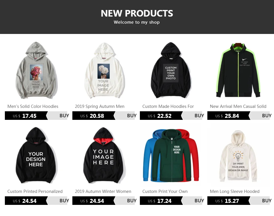 New Arrival Design Custom Sweatshirts For Couples Women And Men Casual Hoodies Long Sleeve Jacket Coat Print Your Own Logo Text