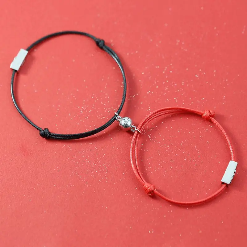 Набор браслетов для влюбленных в минималистском стиле 2 шт. | Украшения и