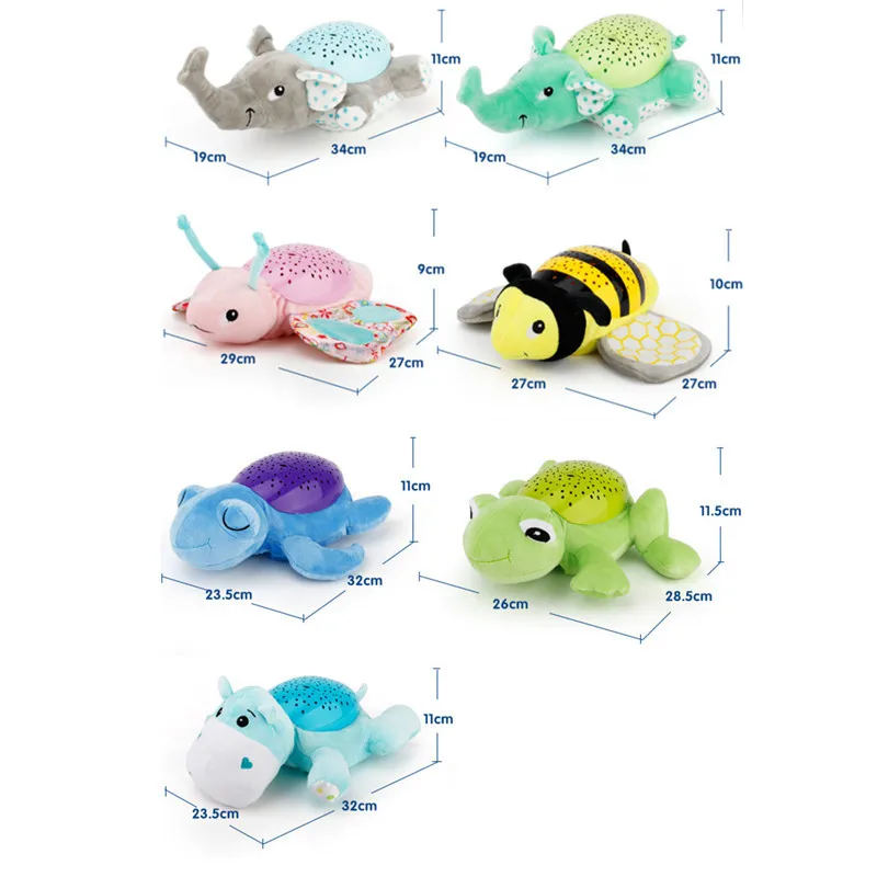 2019 милый дизайн светодиодный светильник Музыкальный проектор детские игрушки