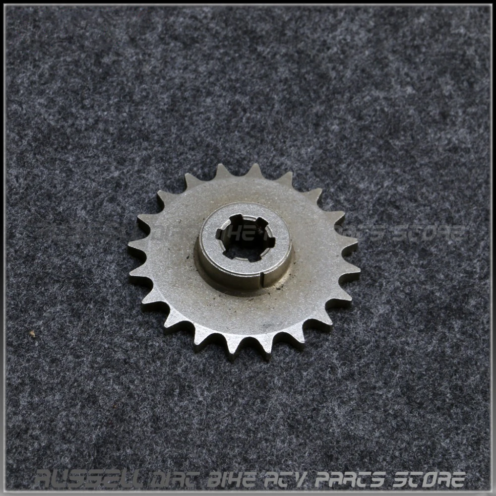 Tooth T8F Chain Drive Gear Sprocket 17T or 20T for 2 Stroke Engine Transmission Mini Moto Pocket bike Petrol Scooter |