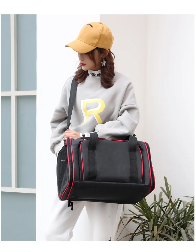 

Two-way Unfolding Cat Dog Pet Backpack Large Space Comfortable Breathable Shoulder Portable Dual-purpose Bag