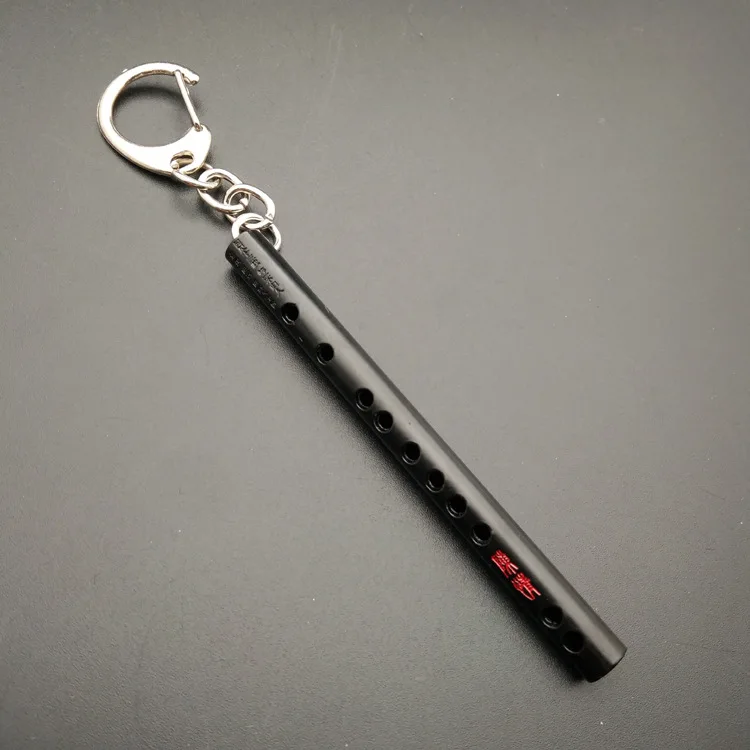 

Wei Wuxian The Untamed Wei Wuxian Aluminum Flute Pendant Party Birthday Gift 8cm Animation Mo Dao Zu Shi Keychain