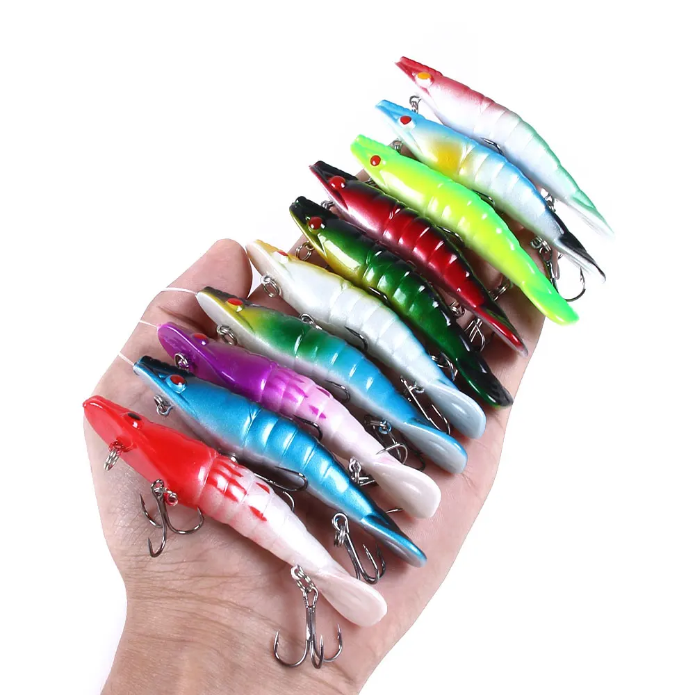 85 мм рыболовная приманка гольян жесткая искусственная Лобстер креветка снасть