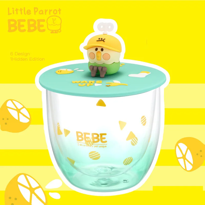 

Little Parrot BEBE Rainbow Glass Series Blind Box Guess Bag Mystery Box Toys Doll Cute Anime Figure Desktop Ornaments Gift