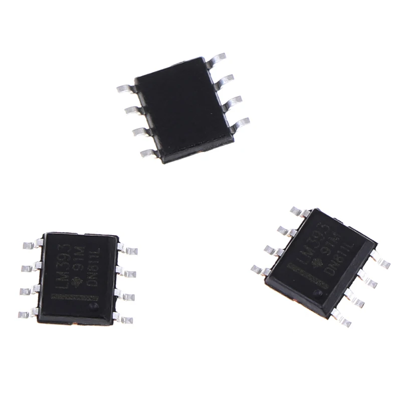20 шт./лот LM393DR SOP8 LM393 лапками углублением SOP-8 СОП LM393DT LM393DR2G SMD новый и оригинальный IC