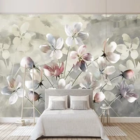 custom 3d wallpaper modern watercolor flower murals living room bedroom background wall decor waterproof papel pintado pared art