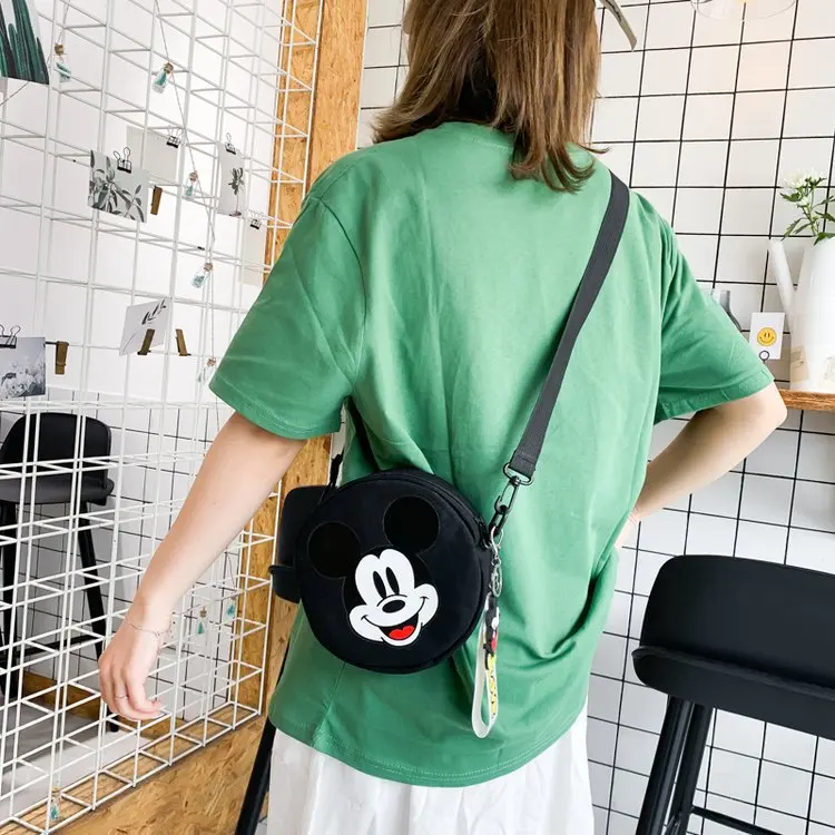 Милая холщовая сумка-мессенджер Disney ins маленькая Корейская Студенческая Фея
