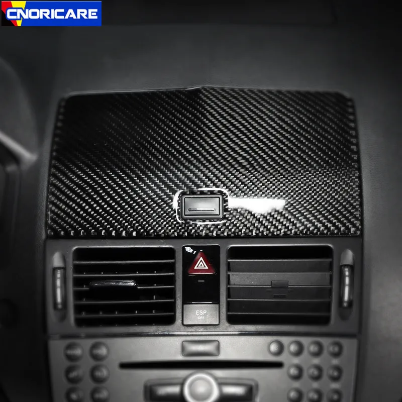 

Стайлинг автомобиля, декоративная наклейка для панели дисплея центральной консоли, отделка для Mercedes Benz C Class W204 2007-2010, аксессуары для интерье...