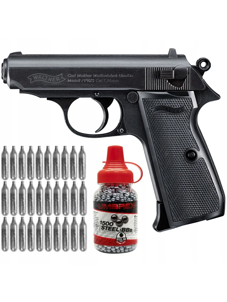 

Pistol GUN BERETTA 90TVO+Gun Bullet Converter Five 2 Co2 Bullets AndPack of 500ct Lead Pellets Classic Home Deco Metal Wall Sign