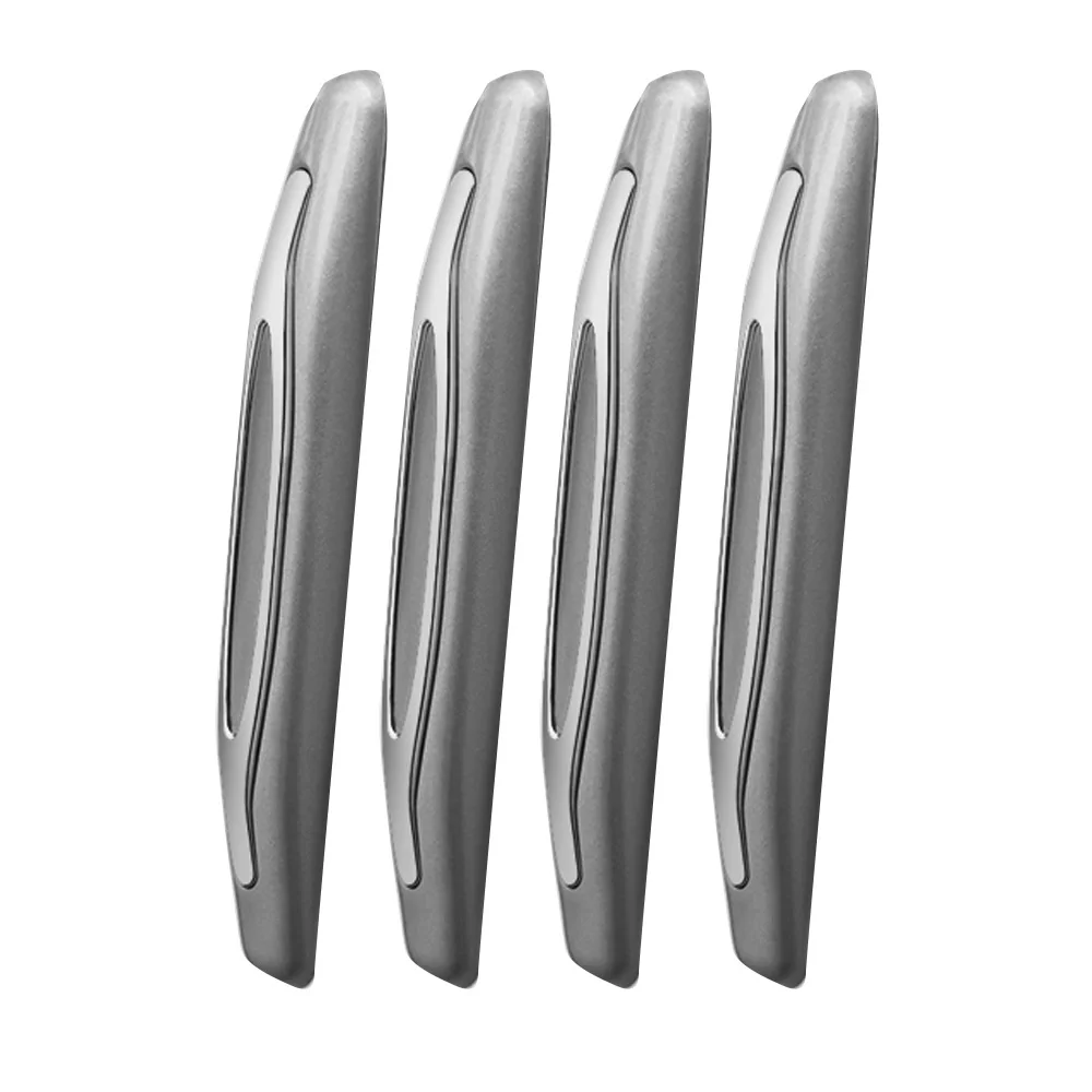 4X Car Door Anti-Collision Strip Anti-Bump Protector ABS+PVC Scratch Abrasion Trim Edge | Stickers