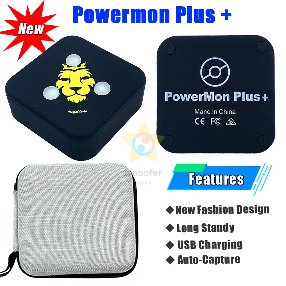 Автоматический захват монстра Powermon для Pokemon Go Plus 3P 2P 1P умные карманные