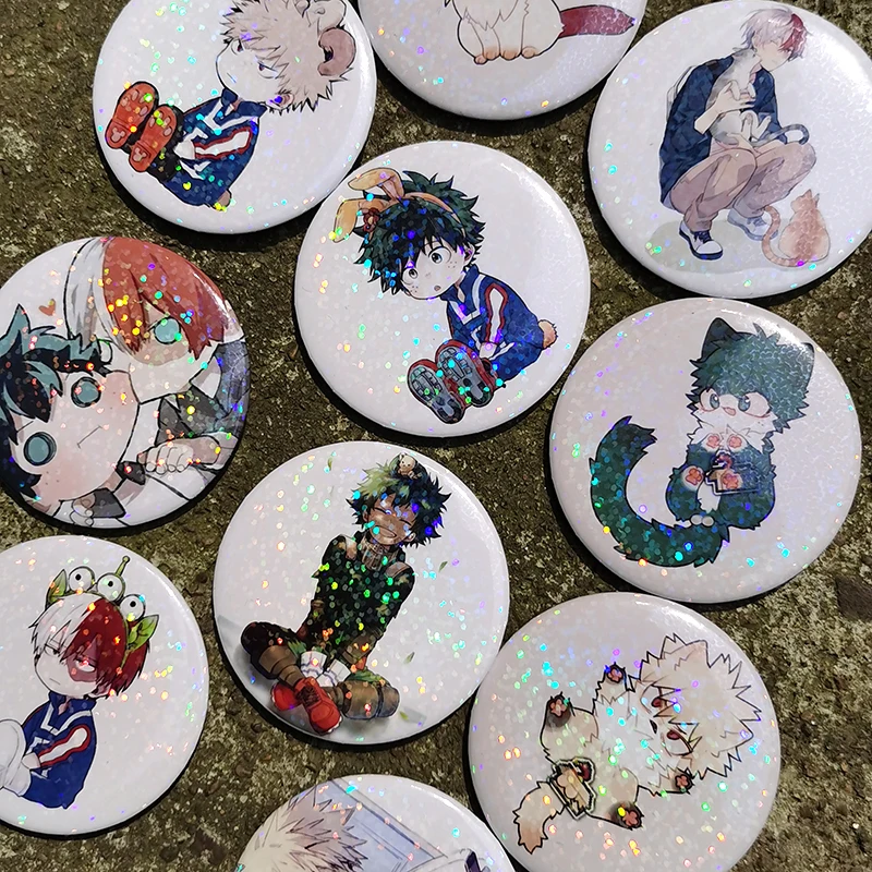 Nengdou T27 японское аниме булавка мой герой Академия фигурка значок косплея