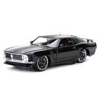 maisto 124 1970 ford mustang boss 302 sports car static die cast vehicles collectible model car toys