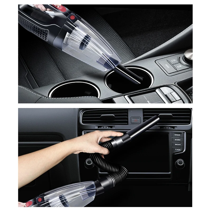 Handheld Vacuum Cleaner Wet and Dry Portable Light Hand-Held for Home Pet Car Cleaning | Электроника
