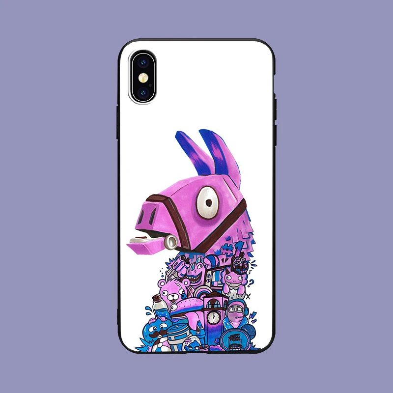Battle Royale мягкий силиконовый черный чехол для телефона для iPhone11 pro max 5 5S se 6 6s 7 8 plus X Xs XR max для Apple X 10 - Цвет: 742
