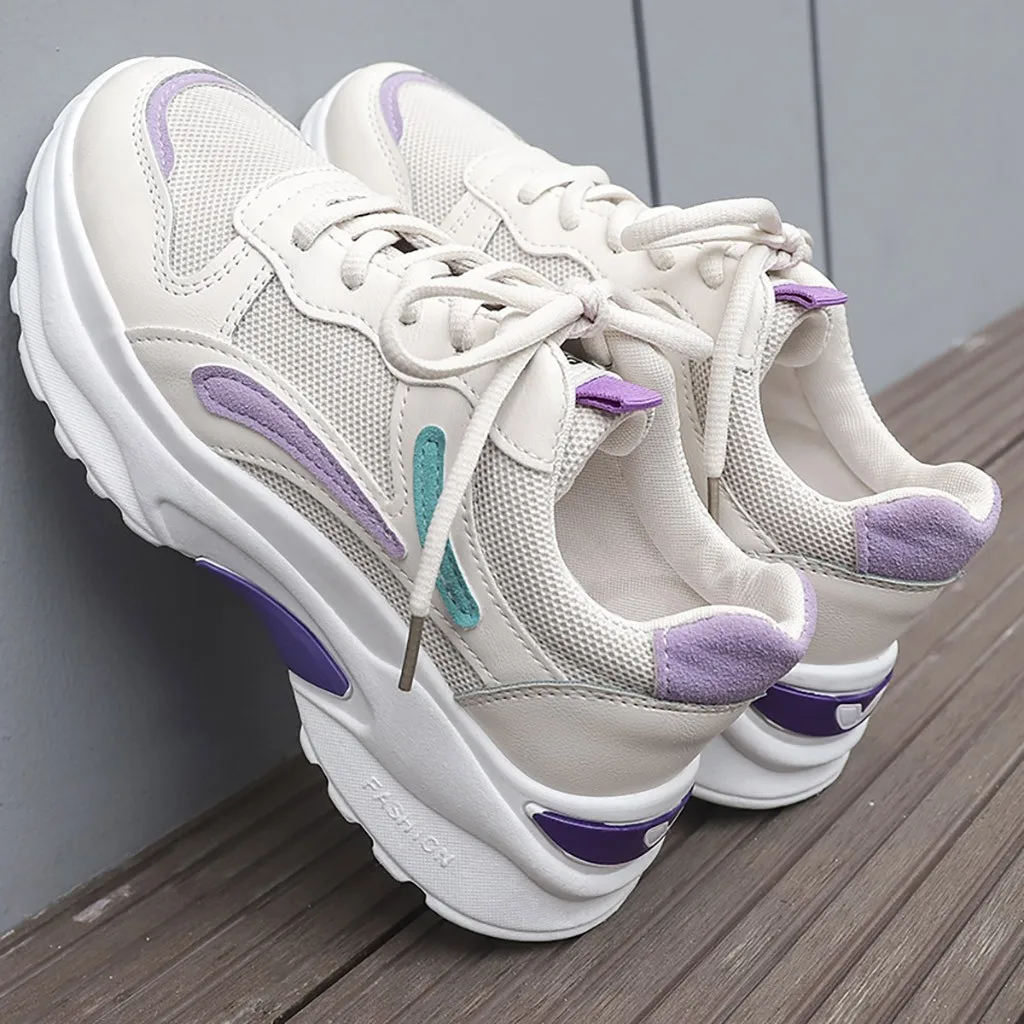 SAGACE/Новинка кроссовки на рифленой подошве в стиле Харадзюку Повседневная обувь