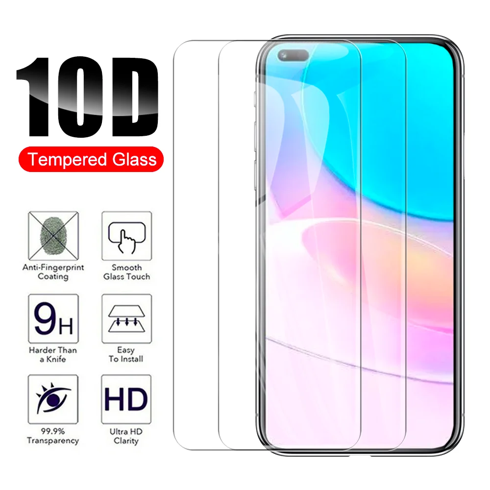 

Оригинальное Защитное стекло для Huawei nova 8i 5T 6,26nch, 1-2 шт., стекло для Huawei nova 4e 6se 7se CDY-NX9B, чехол из закаленного стекла