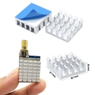 5 шт. алюминиевый сплав CNC 17*17*6 мм, охлаждающий плавник, теплоотвод, радиатор для RC Drone ESC контроллер полета 5,8G VTX, часть передатчика