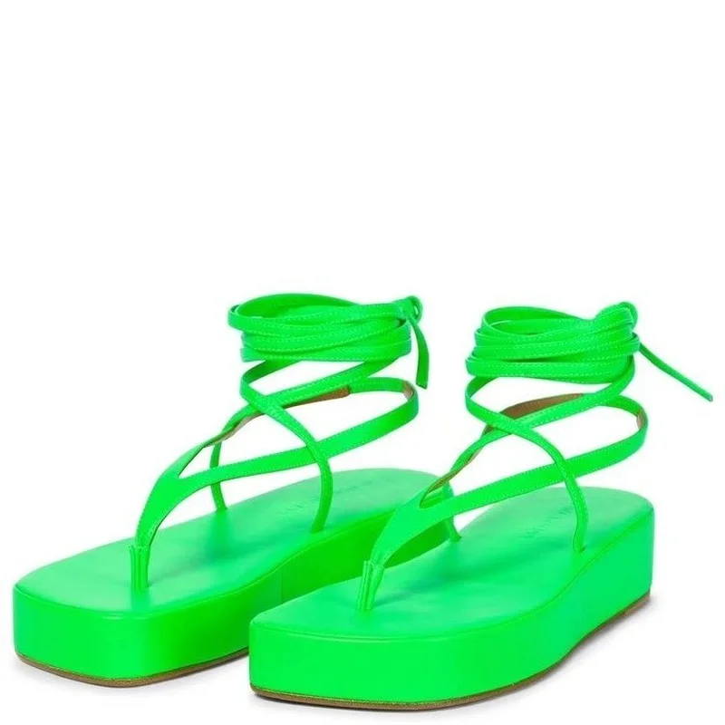 

Women Sandals 2021 Summer White Casual Platform Shoes Fashion Black Chunky Sole Ankle Buckle Strap Sandals Women Sport