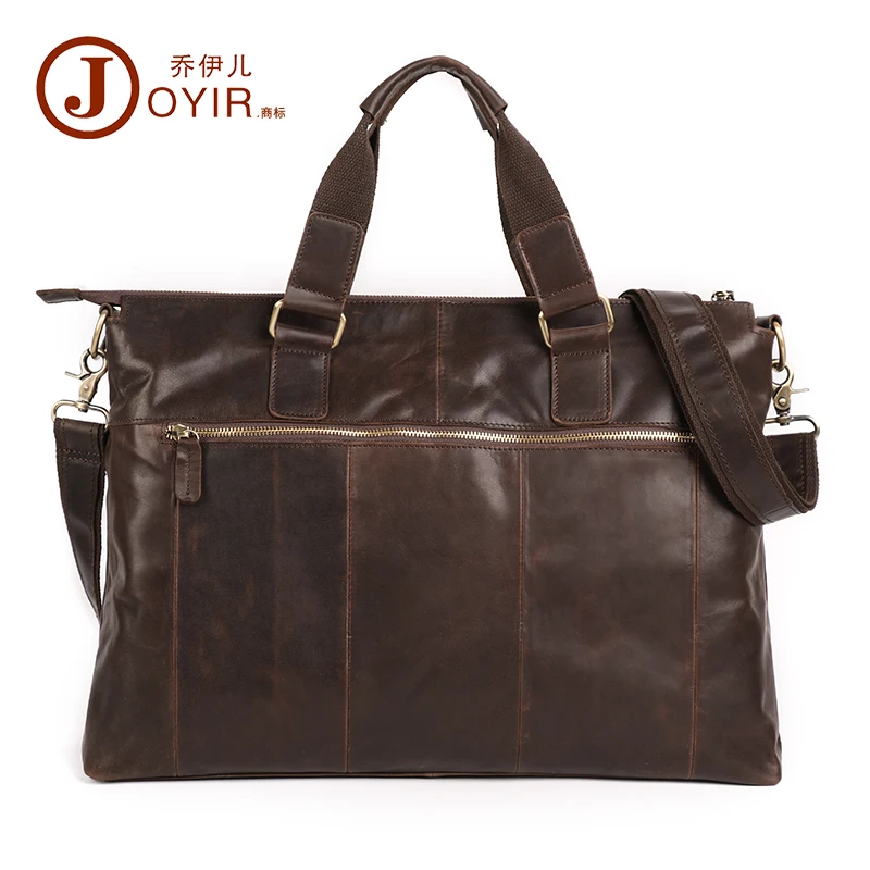 Большой размер 17 &quotдюймовый ноутбук сумка Винтаж из натуральной коровьей кожи