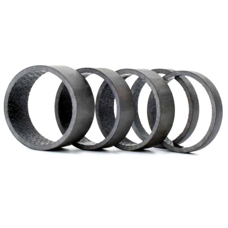 

Carbon Fiber Headset Fork Spacers Kit Handlebar Washer Ring Gasket Front Fork MTB Bicycle Bike Stem Road
