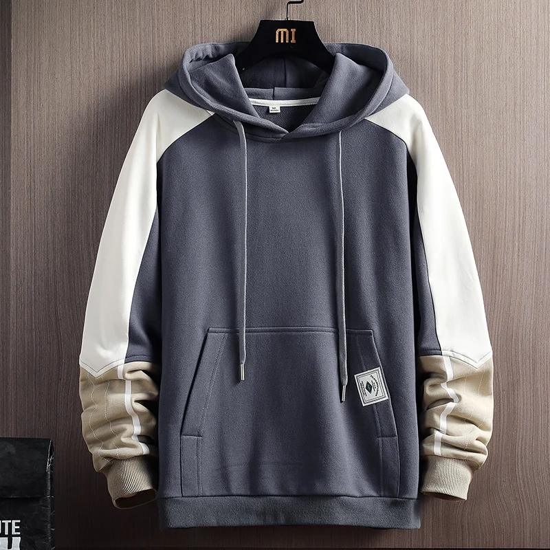 

Fashion Style Casual O-Neck 2020 Spring Autumn Hoodie Sweatshirt Men'S Hip Hop High Streetwear Clothes Streetwear