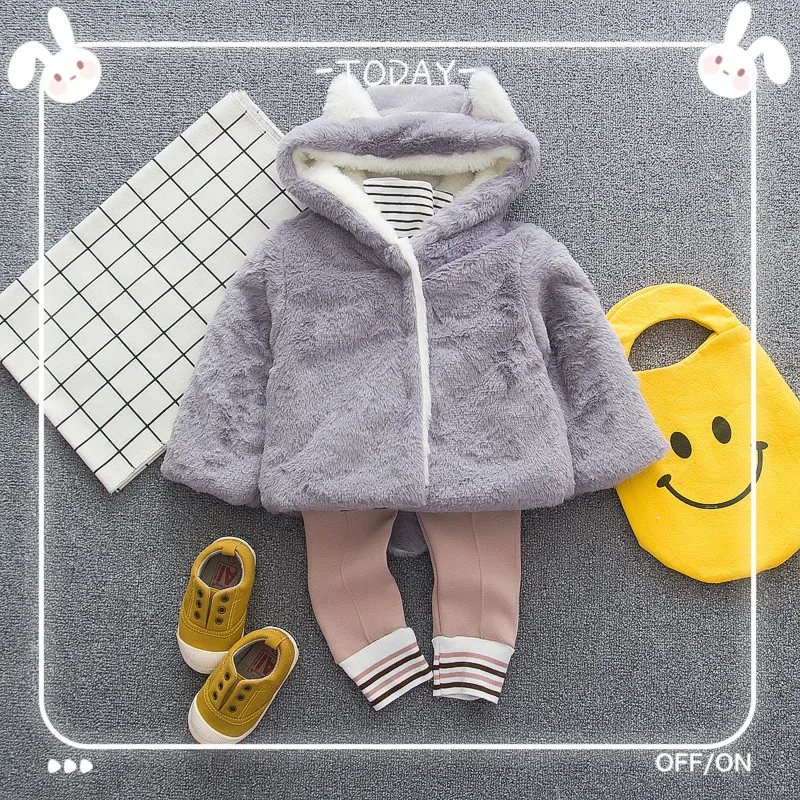 2019 осенне зимнее теплое шерстяное пальто для маленьких мальчиков и девочек