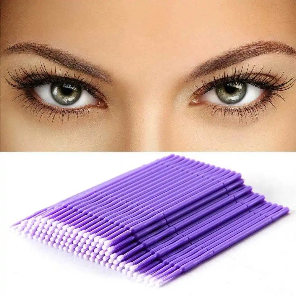 

Disposable Makeup Brushes Cotton Swab Professional Applicator Extension For Women Mascara Individual Eyes Beauty Wand Eyela E9C1