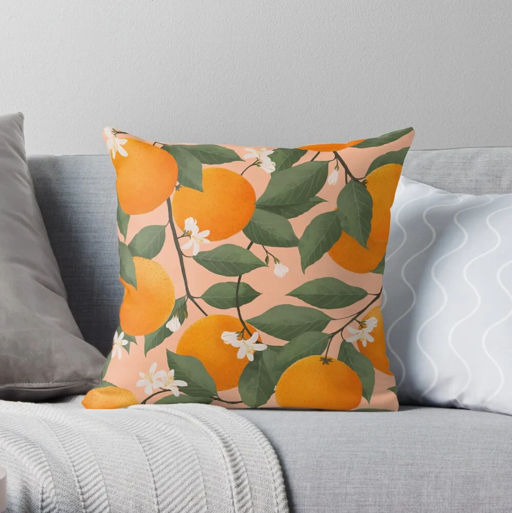 

Цитрусовые декоративные наволочки для подушки, 40x40 см, 45x45 см