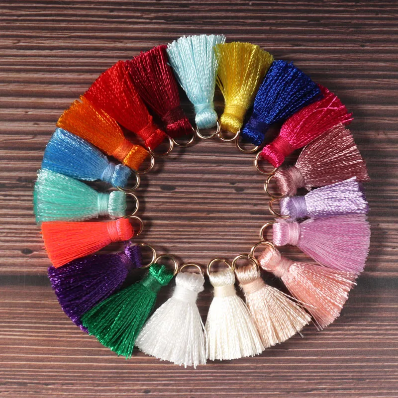 Кисточки из полиэстера для изготовления ювелирных изделий 12 шт./лот 2 см | Дом и