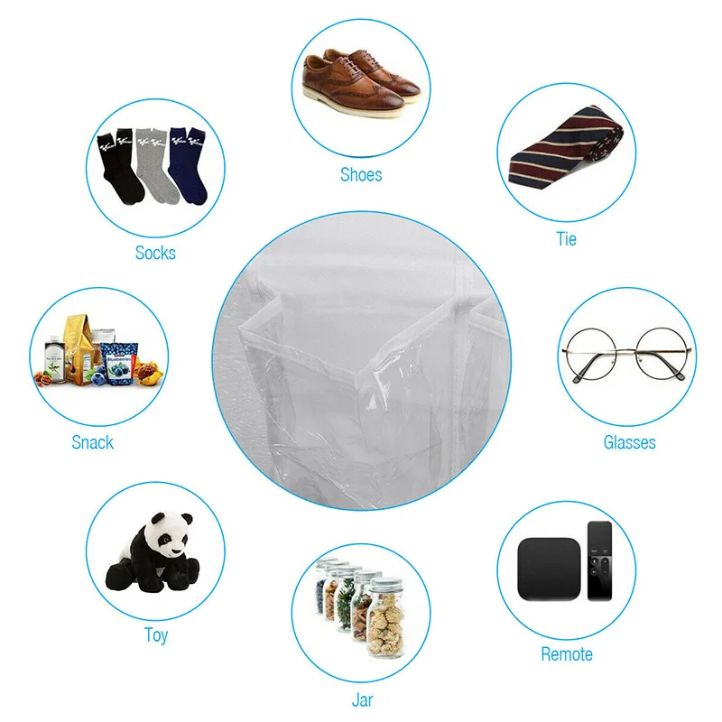 Новинка полезный органайзер для обуви с 24 карманами на дверь стойка экономии