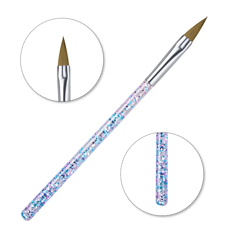 5 шт. набор кистей для маникюра с кристаллами | Красота и здоровье