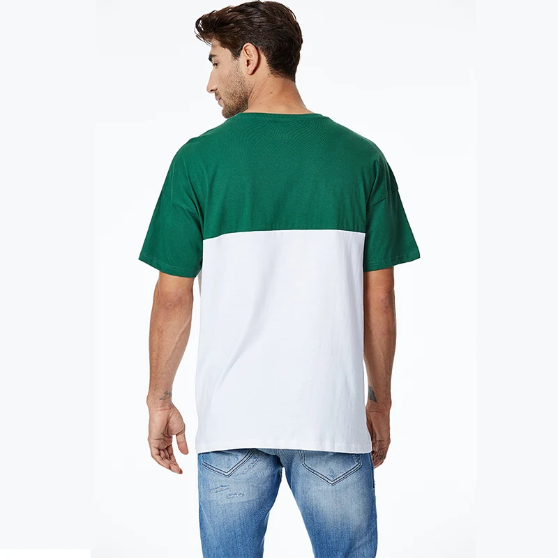 _ 2020 Новинка летние базовые мужские повседневные футболки с коротким рукавом