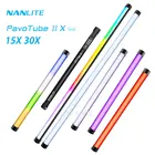 Светодиодная трубка Nanlite Pavotube II X 15x 30X RGB, ручной светильник ный прибор для студии, креативсветильник освещение для видеосъемки, фотосъемки, управление через приложение