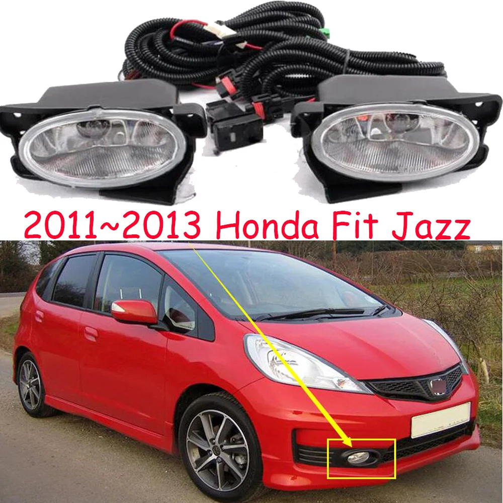 1 Набор автомобильный бампер головной светильник для Honda Fit Джаз туман 2008 ~ 2010/2011
