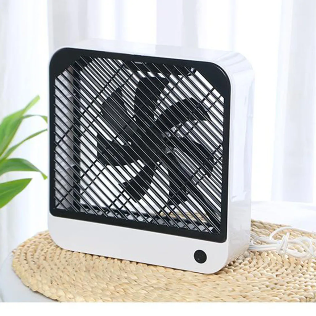 Перезаряжаемые мини вентилятор рабочий стол 2 мя скоростями нижняя Шум Батарея