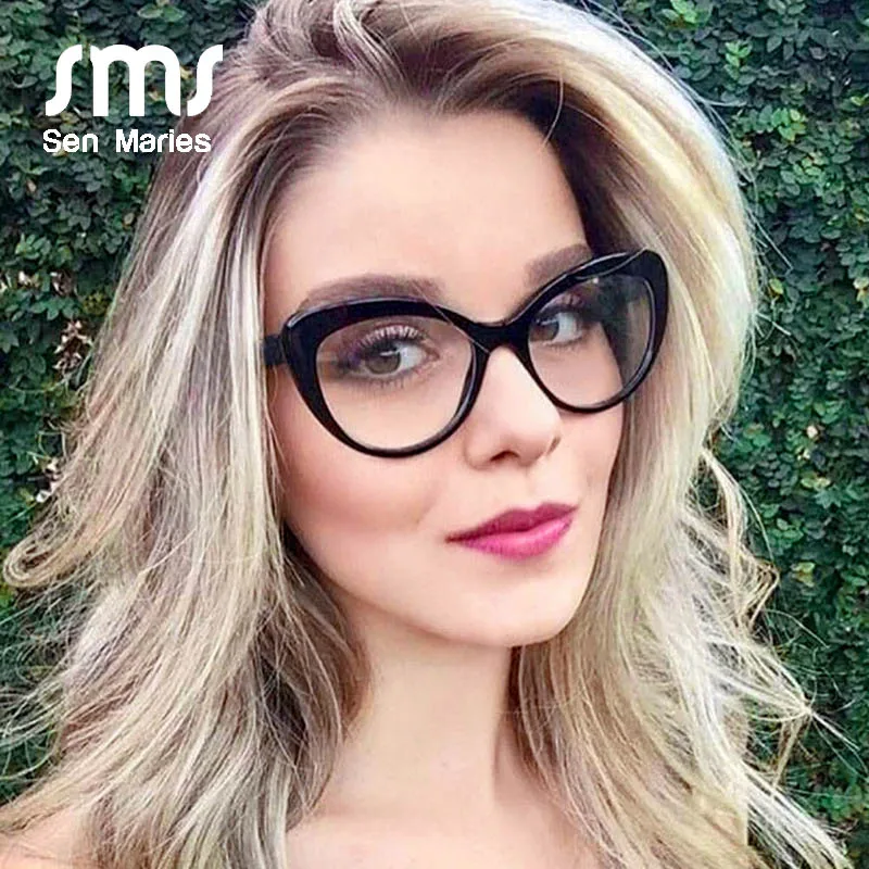 Модные женские стильные очки прозрачные плоские зеркальные оправы большого
