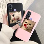 Мягкий чехол из ТПУ для Vivo Y53, Y55, Y50, Y91, Y93, Y83 Pro, Y81, чехол для s, чехол для VivoY66, Y67, Y69, Y71, Y70S, Z6, Z5X, чехол с изображением кота и животных, чехол