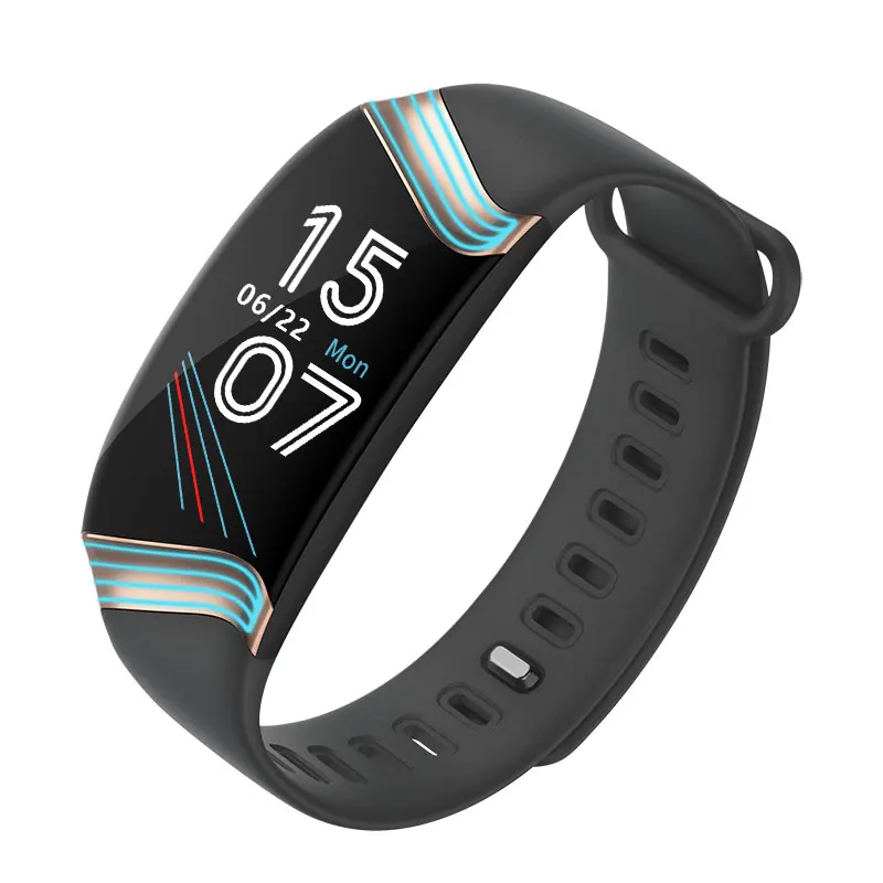 

Global Version Amazofit X Q20 Smart wristband Curved Screen 0.96 inch IP68 Water 7day standby Blood pressure Blood oxygen GPS