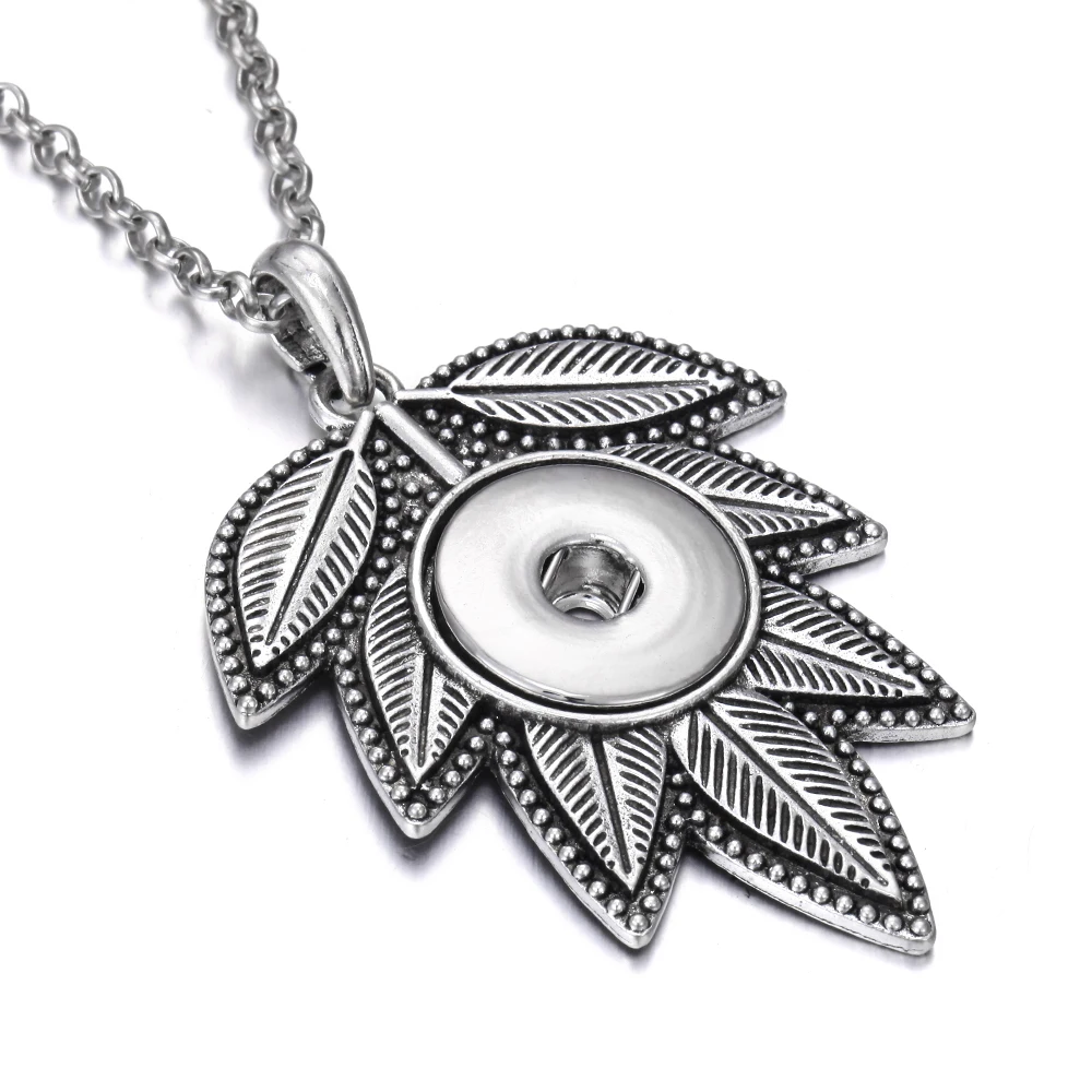 Новое ожерелье с кнопкой ювелирные изделия кристалл круг оснастки для женщин