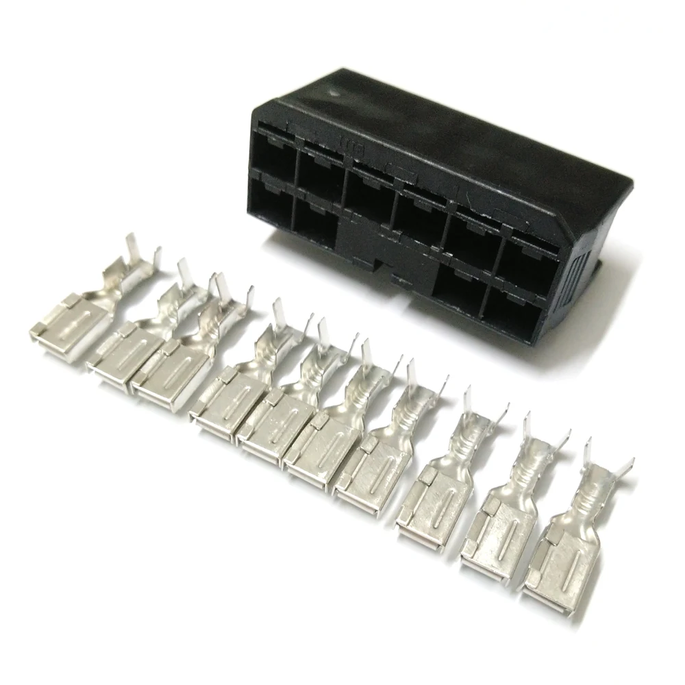 FMchip 6098-0156 разъем DJ7101Y-4.8-21 автомобильный 6098-0154 корпус DJ7101Y-4.8-11 с контактами |