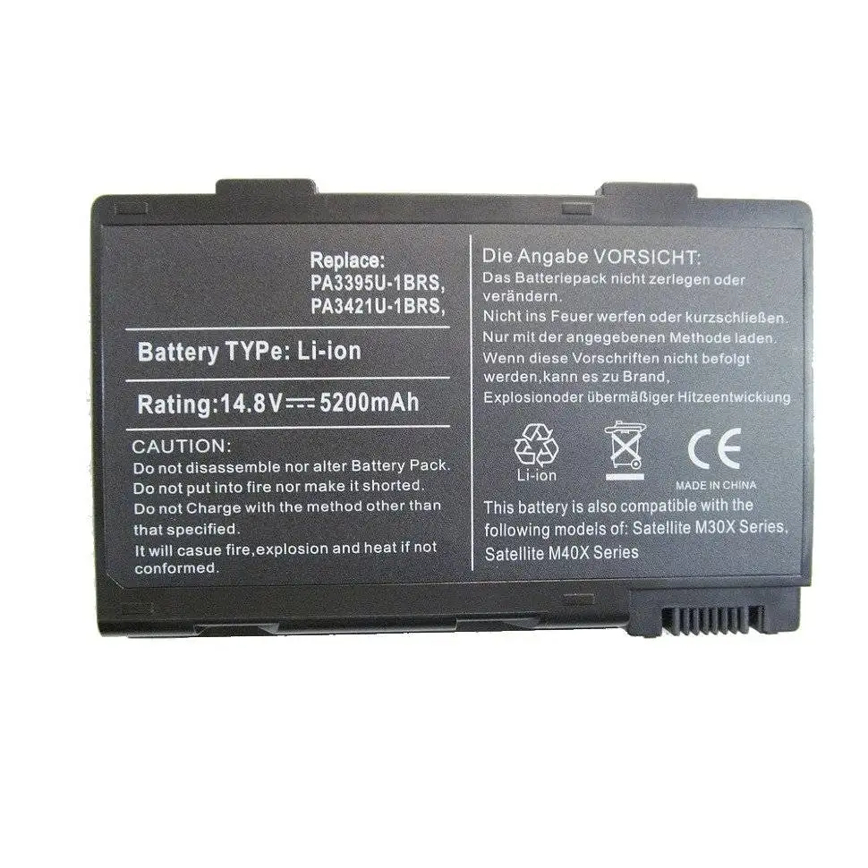 Аккумулятор для ноутбука Toshiba Satellite M30X M35X M40X Pro (PA3395U-1BRS) 4400mAh 14.4V