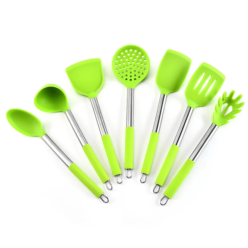 Ручка из нержавеющей стали силикагель кухонная утварь 7 предметов кухонные